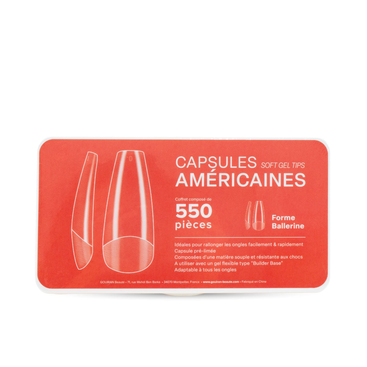 Capsules Pose Américaine 550 pièces