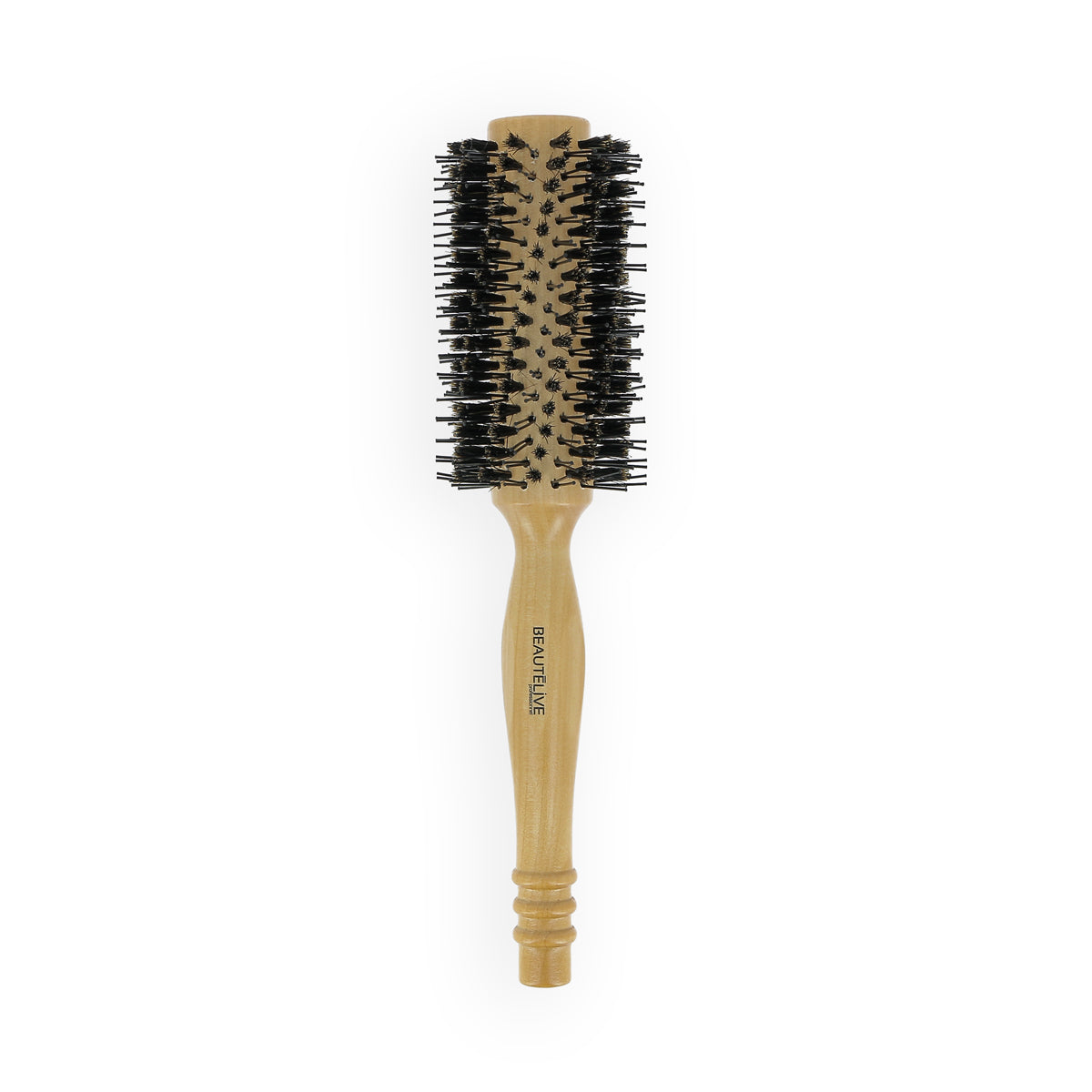 Brosse Brush Manche Bois Poils Obliques