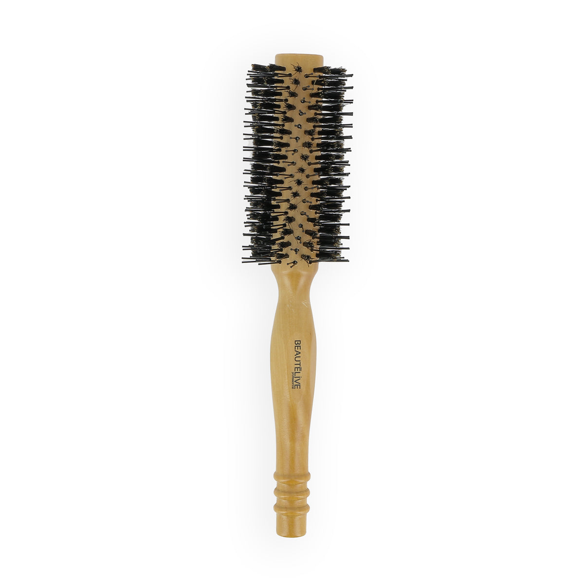 Brosse Brush Manche Bois Poils Obliques