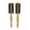 Brosse Brush Manche Bois Poils Obliques