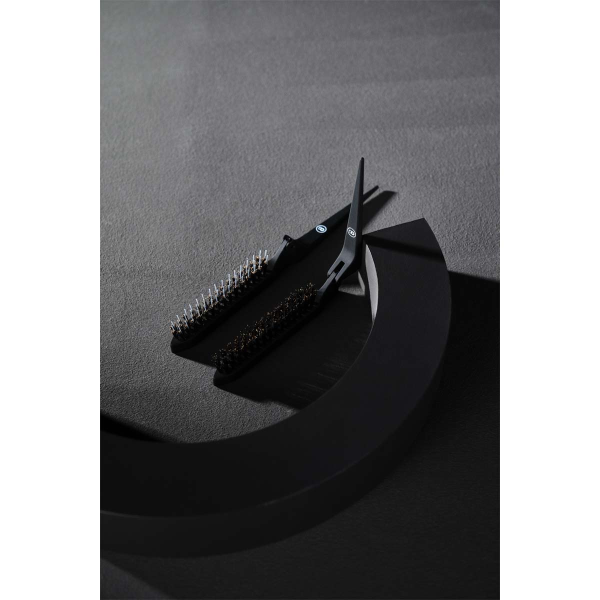 Brosse Expert Style Up Matt Black Sanglier & Synthétique