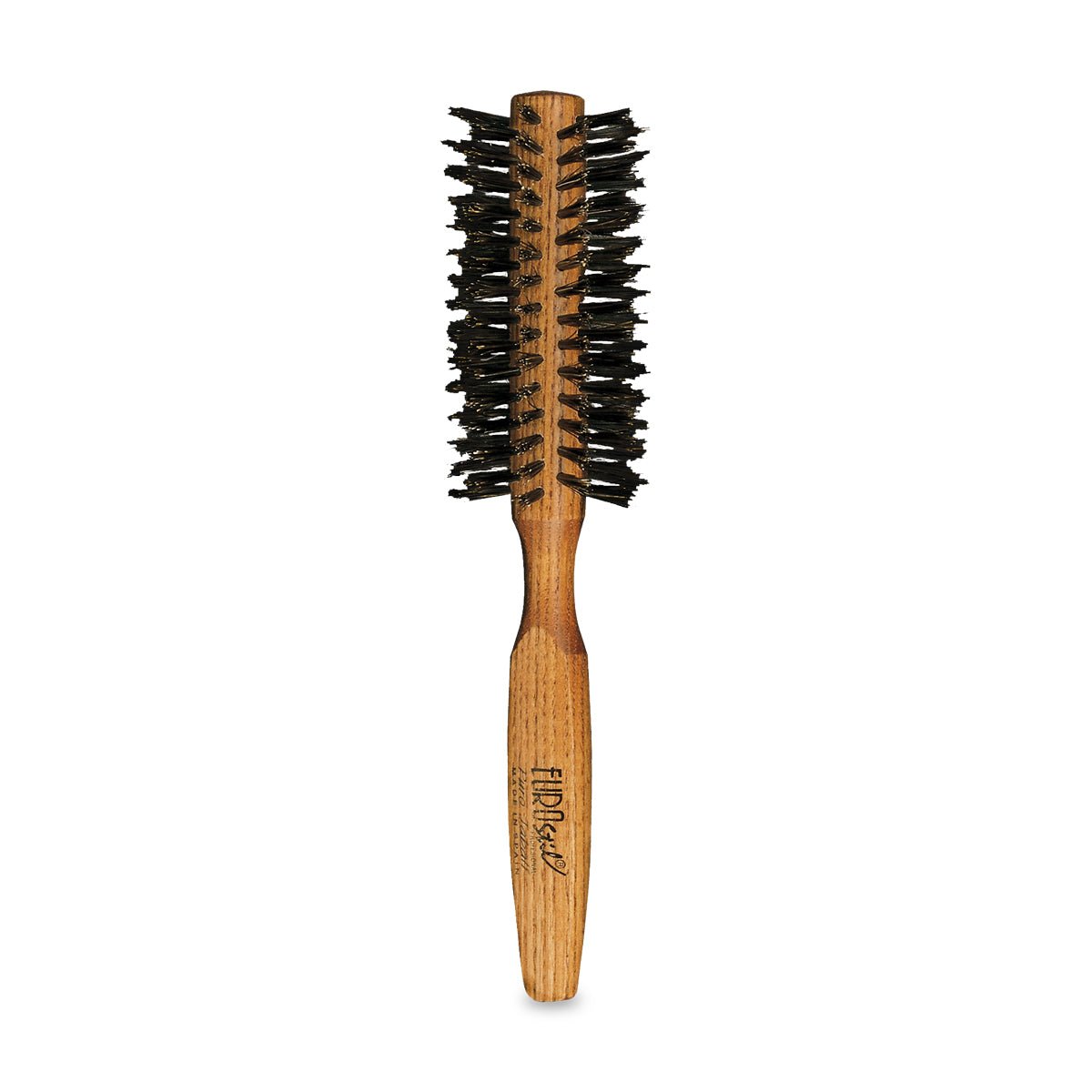 Brosse brushing en bois et poils de sanglier