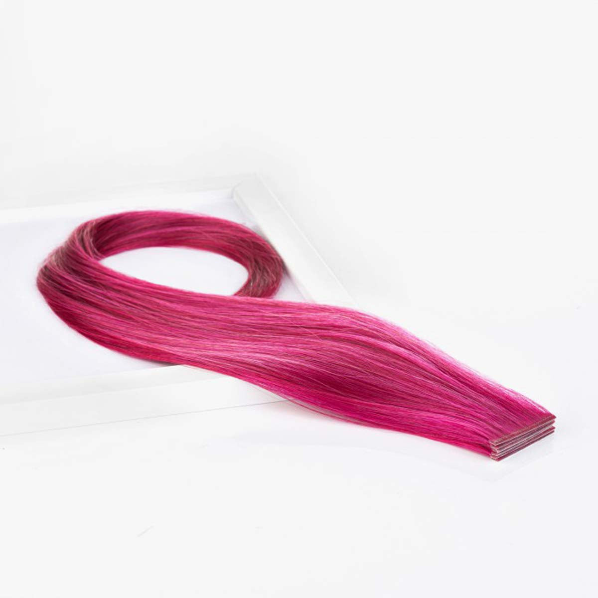 Extensions Adhésives INVISIBLES Crazy Colors Largeur 4cm X6 Bandes 50/55cm