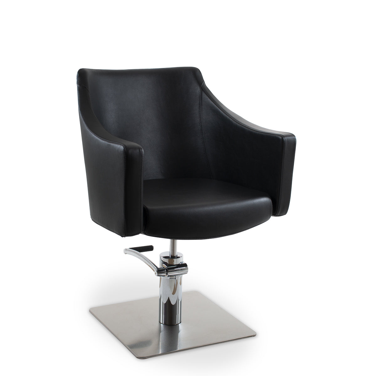 Fauteuil SCOPELLO Noir Base Carrée