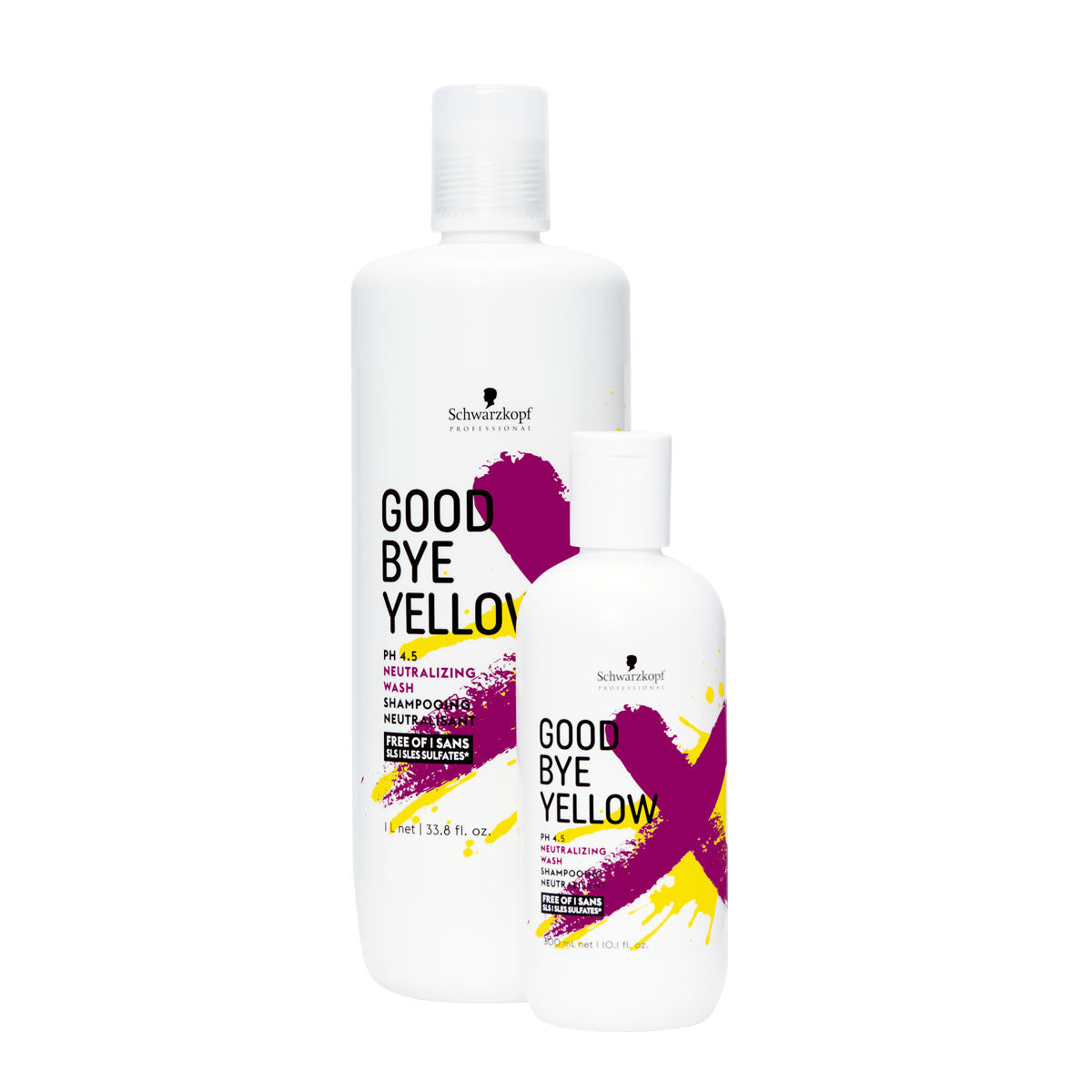 Shampoing déjaunisseur sans sulfates Goodbye Yellow