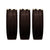 Extensions à clips cheveux naturels Easy 20, 3 bandes