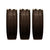 Extensions à clips cheveux naturels Easy 20, 3 bandes