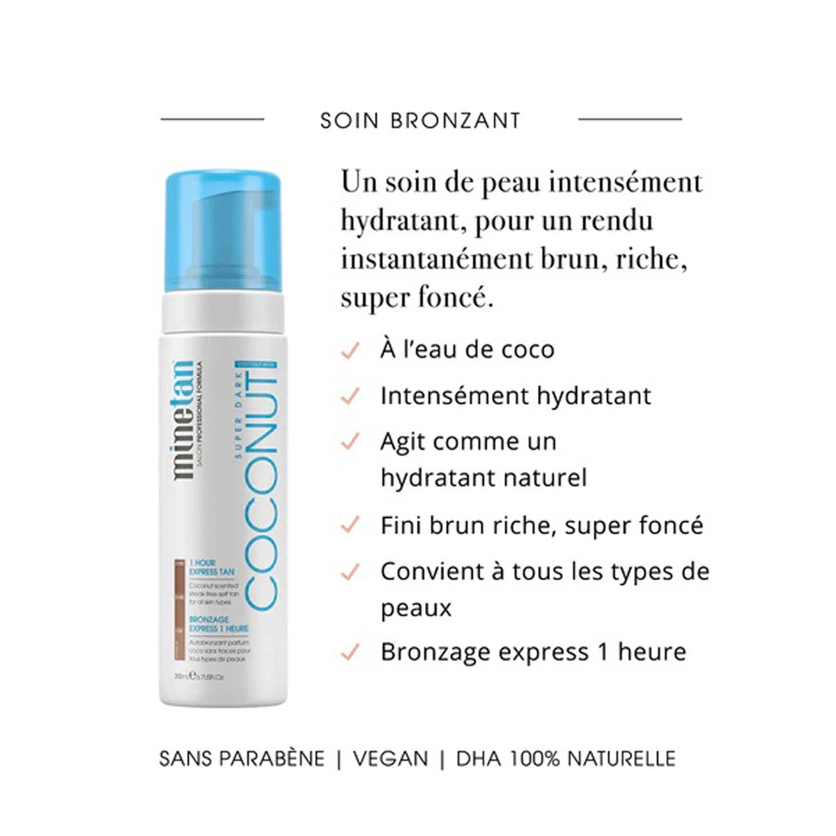 Mousse Autobronzante COCONUT WATER