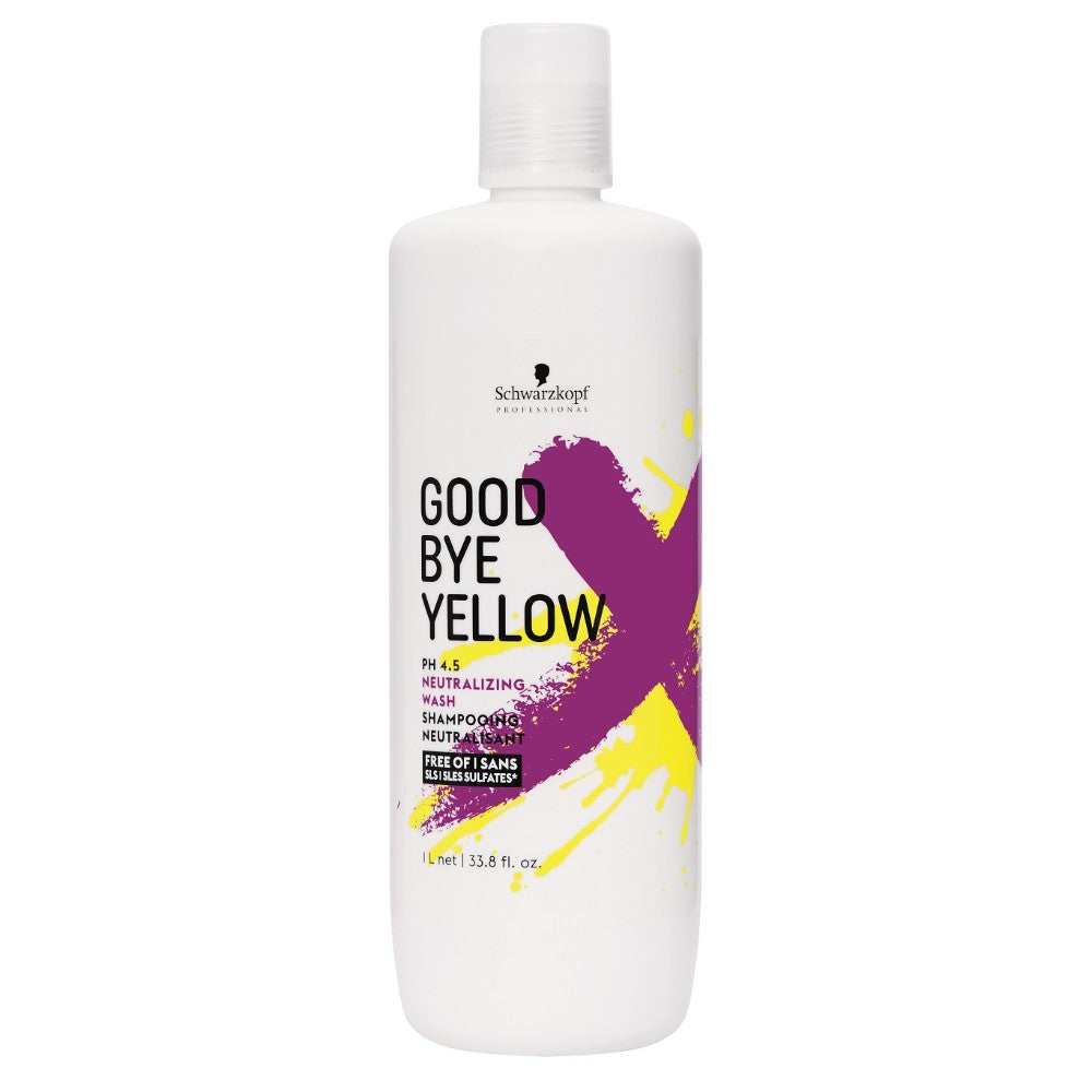 Shampoing déjaunisseur sans sulfates Goodbye Yellow