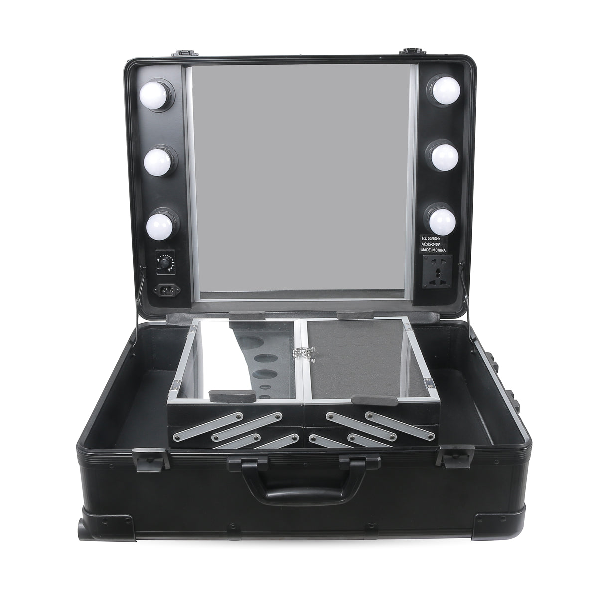 Table Maquillage Lumineuse Portable Noire