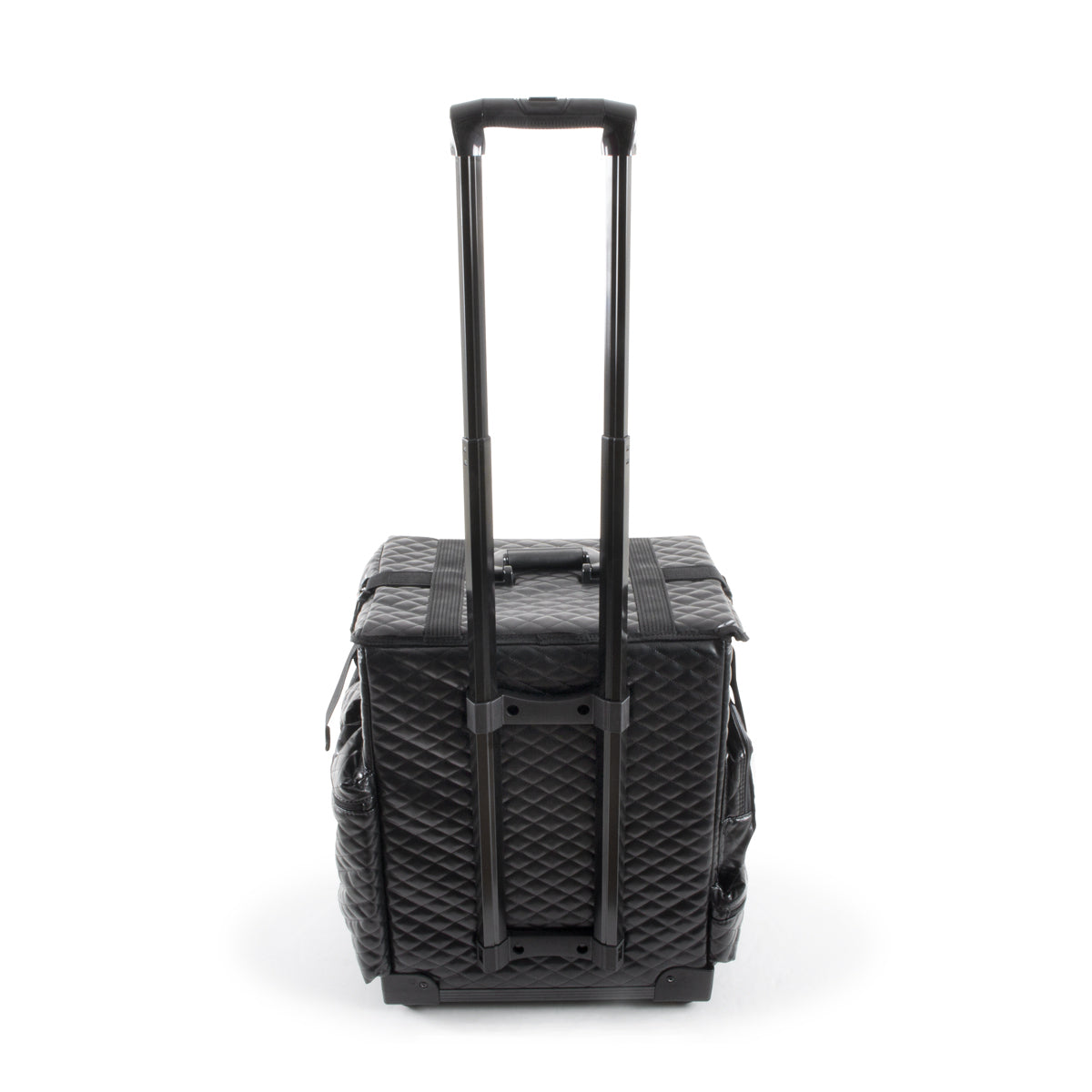 Valise Professionnelle Noire Simili Cuir 4 roues VIENNE