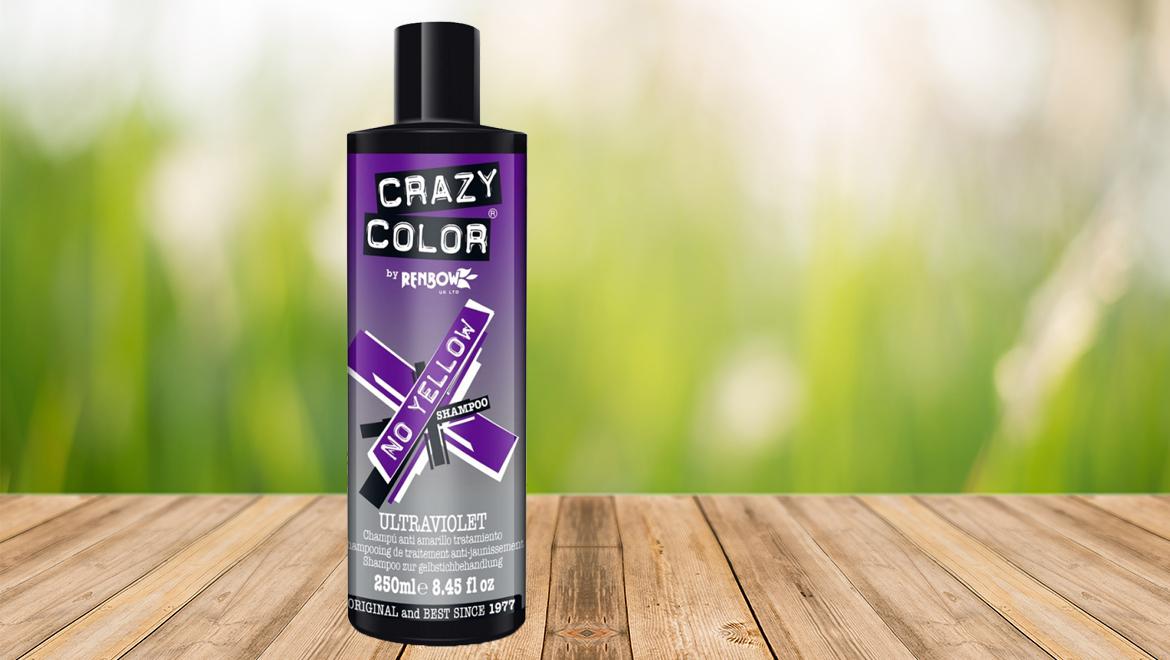 Test du shampoing anti-jaunissement Crazy Color - Gouiran Créative