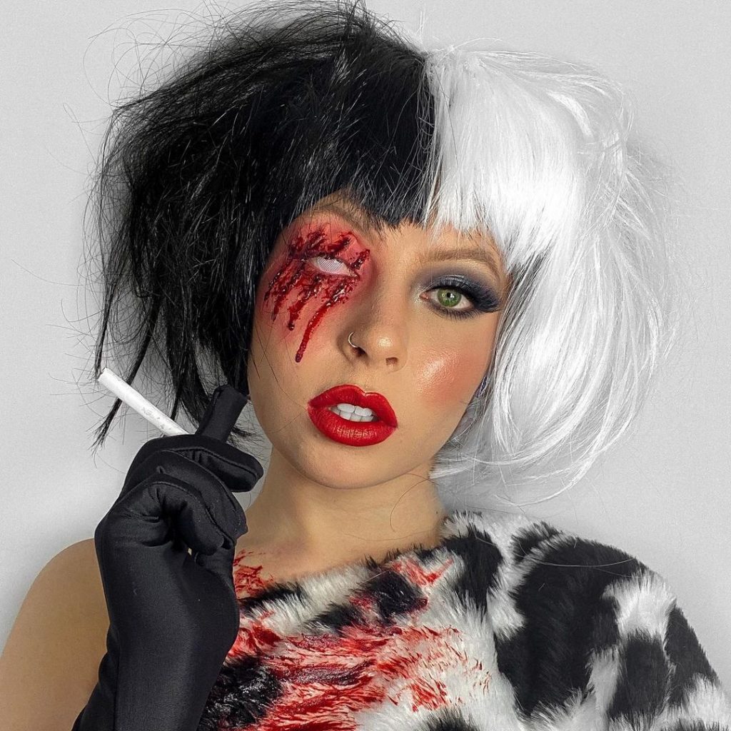 Maquillage Halloween : Poupée Diabolique 